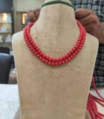 Red necklaces