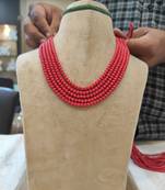 Red necklaces