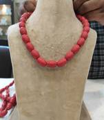 Red necklaces