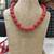 Red necklaces