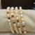 Multicolor pearl bangles-and-bracelets