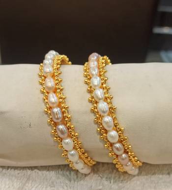Pink pearl bangles-and-bracelets 1