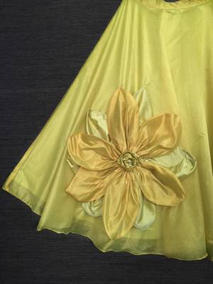 Perrot Color Patchwork Semi-Stitched Lehenga & Unstitched Blouse With Dupatta 3