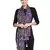 Purple & Multi Mandala Design Printed Cotton Scarf with Tassels (180 x 50 cm)