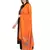 Orange & Multi Geometrical Woven Design Viscose Shawl (210 x 70 cm)