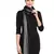 Black & Grey Twilll Weave Woven Design Viscose Scarf (180 x 70 cm)