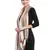 Beige & Multi Twill Weave/Striped Viscose Scarf (180 x 70 cm)