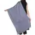 Grey & Silver Plain Weave Viscose Stole (180 x 70 cm)