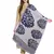 Navy Blue & White Woven Design Viscose Shawl (180 x 70 cm)