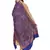 Purple & Multi Paisley Woven Design Modal Shawl (200 x 70 cm)