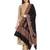 Black & Brown Ethnic Motifs Woven Design Woolen Shawl (200 x 70 cm)