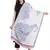 White & Blue Paisley Woven Design Woolen Shawl (200 x 70 cm)