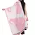 White & Pink Paisley Woven Design Woolen Shawl (200 x 70 cm)