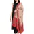 Cream & Red Ethnic Motif Woven Design Woolen Shawl (200 x 70 cm)