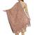 Beige & Multi Floral Woven Design Woolen Shawl (180 x 70 cm)