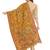 Yellow & Multi Floral Paisley Woven Design Woolen Shawl (210 x 70 cm)