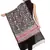 Black & Multi Floral Embroidered Woolen Shawl (200 x 70 cm)