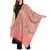 Coral &  Multi Paisley Embroidered Woolen Shawl (200 x 70 cm)