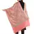 Coral &  Multi Paisley Embroidered Woolen Shawl (200 x 70 cm)