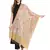 Beige & Multi Paisley Embroidered Woolen Shawl (200 x 70 cm)