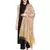 Beige & Multi Paisley Embroidered Woolen Shawl (200 x 70 cm)