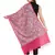 Fuchsia & Multi Paisley Embroidered Woolen Shawl (200 x 70 cm)