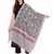 Grey & Multi Floral Embroidered Woolen Shawl (200 x 70 cm)