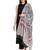 Grey & Multi Floral Embroidered Woolen Shawl (200 x 70 cm)