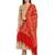 Maroon & Multi Floral Embroidered Woolen Shawl (200 x 75 cm)