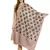 Taupe & Black Peacock Feather Embroidered Design Woolen Shawl (200 x 70 cm)