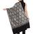 Black, Gold & Silver Ethnic Motif Embroidered Woolen Shawl (200 x 70 cm)