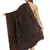 Black & Multi Floral Woven Design Woolen Shawl (200 x 110 cm)