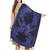 Purple & Black Woven Design Viscose Shawl (200 x 75 cm)
