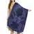 Purple & Black Woven Design Viscose Shawl (200 x 75 cm)