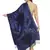 Purple & Black Woven Design Viscose Shawl (200 x 75 cm)