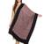 Black & Multi Striped Woven Design Modal Shawl (210 x 75 cm)