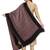 Black & Multi Striped Woven Design Modal Shawl (210 x 75 cm)
