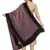 Black & Multi Striped Woven Design Modal Shawl (210 x 75 cm)