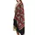 Black & Multi Paisley Embroidered Acrowool Shawl (210 x 75 cm)