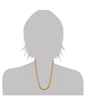 Traditional South Indian Stylish Long Necklace With Earrings For Women & Girls  5