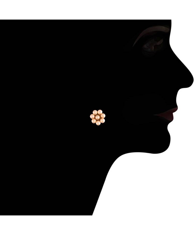 Gold Plated Traditional South Indian Stylish Long Necklace With Earrings For Women & Girls 