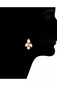Pearl Studded & Beaded Necklace Jewellery Set For Women 