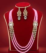 Pink necklace-sets