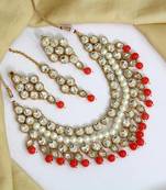 Orange necklace-sets