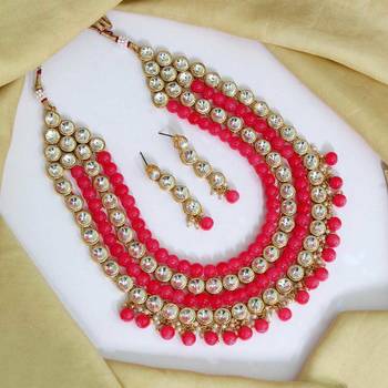 Pink necklace-sets 1