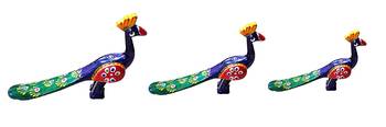 BK Creation Camel //Elephant //Peacock -Showpiece- Set of 3 6