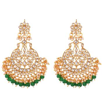Green earrings 2