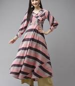 Multicolor printed cotton kurtas-and-kurtis