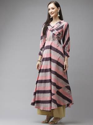 Multicolor printed cotton kurtas-and-kurtis 2