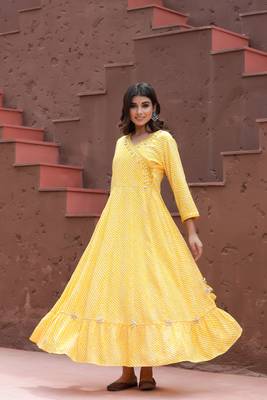 Pink printed rayon kurtas-and-kurtis 1